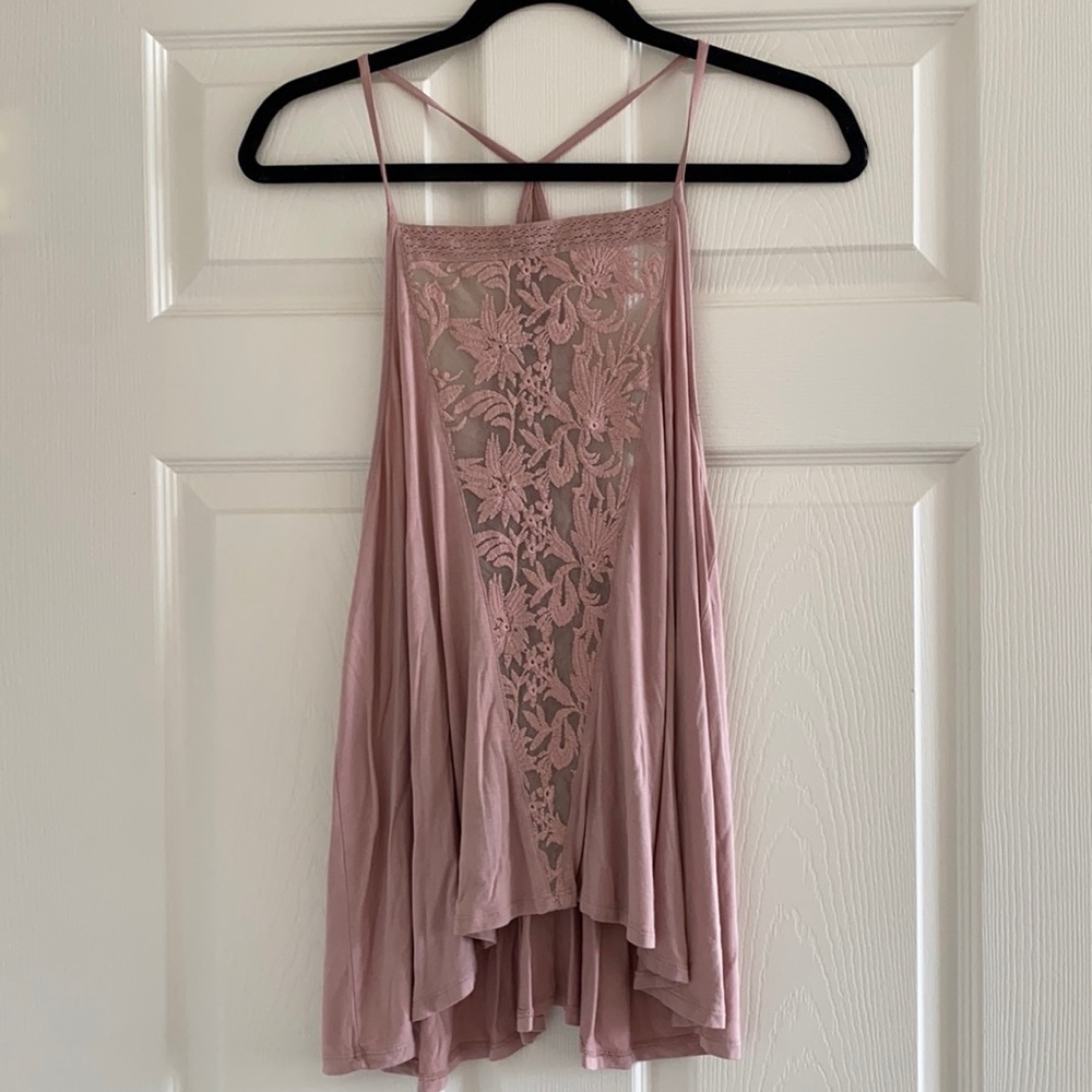Cute pink tank!